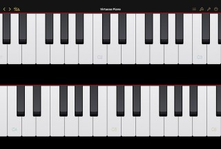 Virtuoso Piano Free 4, Large display mode