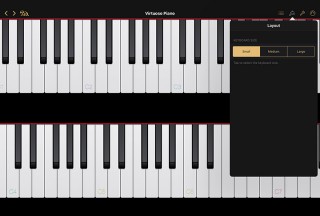 Virtuoso Piano Free 4, Small display mode