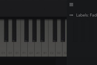 Tiny Piano, Settings for Labels