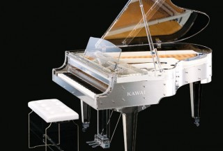 Kawai Transparent Grand Piano, CR-40A (Picture by Kawai)