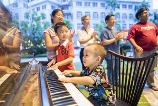 Pianovers Meetup #47, Zhi Zhen's brother having fun