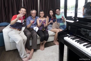 Pianovers Sailaway 2016, Lawrence, Jing Lin, Siok Hua, Xuefen, and Jim