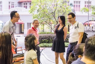 Pianovers Meetup #62, Teik Lee, Albert, Chuu Yii, Anne, and David