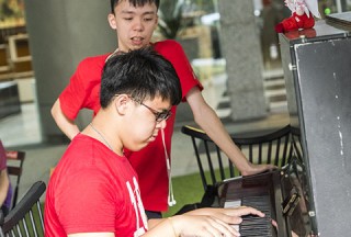 Pianovers Meetup #69, Ace Chow, and his friend