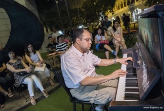 Pianovers Meetup #75, Debashis performing