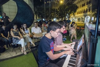 Pianovers Meetup #75, Jeremy Foo, and Matthew Soh performing