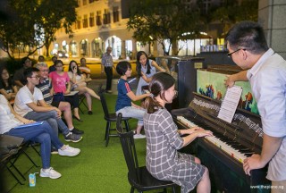 Pianovers Meetup #76, Chng Jia Hui, and Michelle Yeo performing