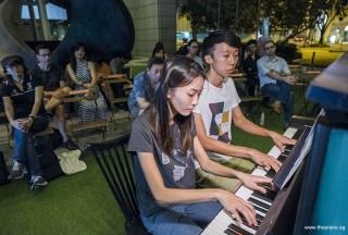 Pianovers Meetup #80, Yee Ling, and Hua Shin performing