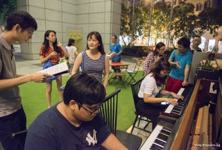 Pianovers Meetup #81, Zafri, and Yu Wei playing