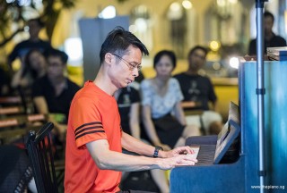 Pianovers Meetup #82 (Hari Raya Themed), Theng Beng performing