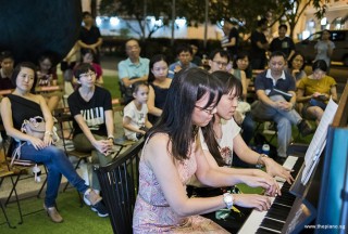 Pianovers Meetup #95, Li Zhijing, and Ten Xiao Qin performing