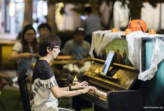 Pianovers Meetup #99 (Halloween Themed), Siew Tin performing