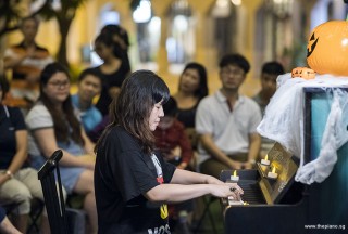 Pianovers Meetup #99 (Halloween Themed), Tan Chia Huee performing