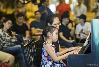 Pianovers Meetup #101, Joanne Tan, and Amilyn Ong performing
