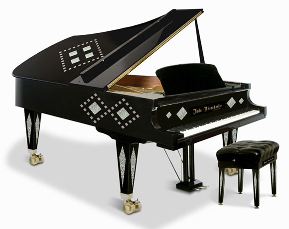 Kuhn-Bösendorfer grand piano (by Luxuo.com)