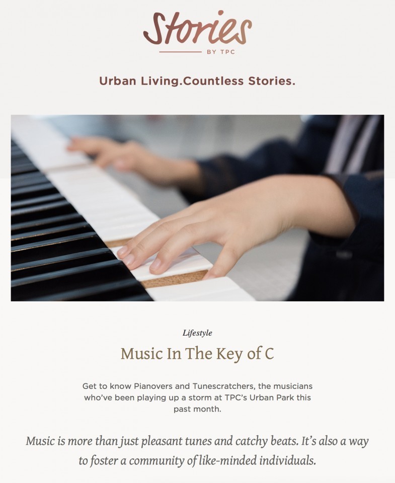 Media, Stories by Tanjong Pagar Centre, Music in the Key of C