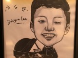 Caricature of Dohyun Lee, 15, Korea, at 3rd Steinway Regional Finals Asia Pacific 2016