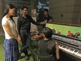 Pianovers Meetup #2, Tabitha Gan plays to her audience