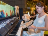 Pianovers Meetup #9, Pachu, the dog, plays the piano