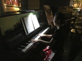 ThePiano.SG Teachers Outing #3, Pauline Tan playing in the dark