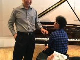 Launch of 3rd Steinway Youth Piano Competition 2016, Professor Yu Chun Yee giving advice