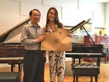 Launch of 3rd Steinway Youth Piano Competition 2016, Professor Yu Chun Yee, and Celine Goh