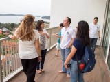 Pianovers Meetup #12, Talking in the big spacious balcony with great sea view