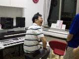 Pianovers Meetup #12, Zensen in the jamming studio