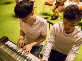 Pianovers Meetup #13, Jimmy Chong, and Luke Goh playing