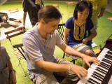 Pianovers Meetup #17, Maxim conducting a mini-master class