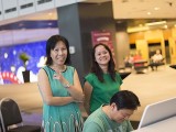 Pianovers Meetup #20, May Ling, Audrey, and Gee Yong in green