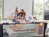ThePiano.SG Pop-up Stall @ Suntec, Yong Meng, Celine and family