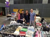 ThePiano.SG Pop-up Stall @ Suntec Hall 404, Janice, Jia Hui, Elyn, and Yong Meng