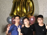 Pianovers Meetup #100 (Celebratory Themed), Pianovers taking picture at photo booth #27