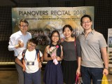 Pianovers Recital 2018, Ricky Chang, Wesley Chang, Erika Iishiba, Winny Tunardy, and Hiro