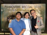 Pianovers Recital 2018, Zafri Zackery, Teh Yuqing, and Yu Teik Lee