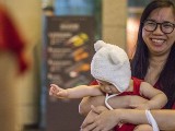 Pianovers Meetup #128 (NDP Themed), Hoang Thanh (Vivian), and her baby