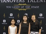 Pianovers Talents 2019, Claira Poh Wen Xuan, her sister, and Tan Phuay Ying Pauline