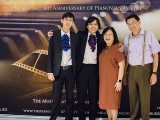Pianovers Recital 2019, Jonathan Lam, Teh Yuqing, and his parents