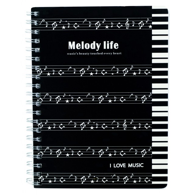 Music Note Softcover Exercise Book A5