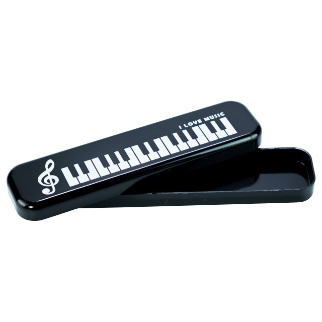 Plastic Pencil Case (Black)