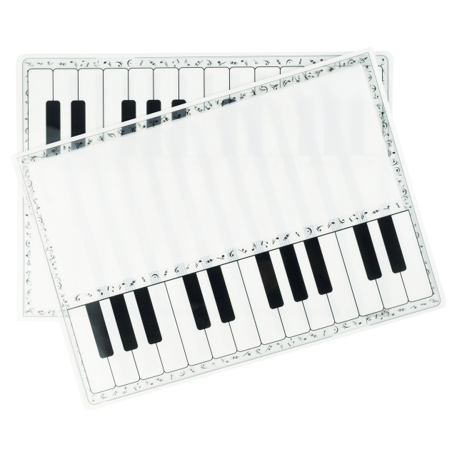 Plastic Music Folder (White)