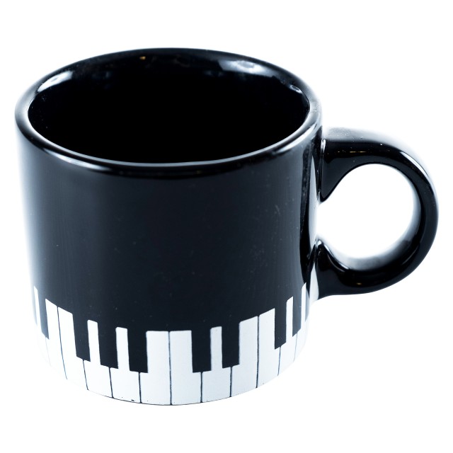 Piano Printed Coffee Set
