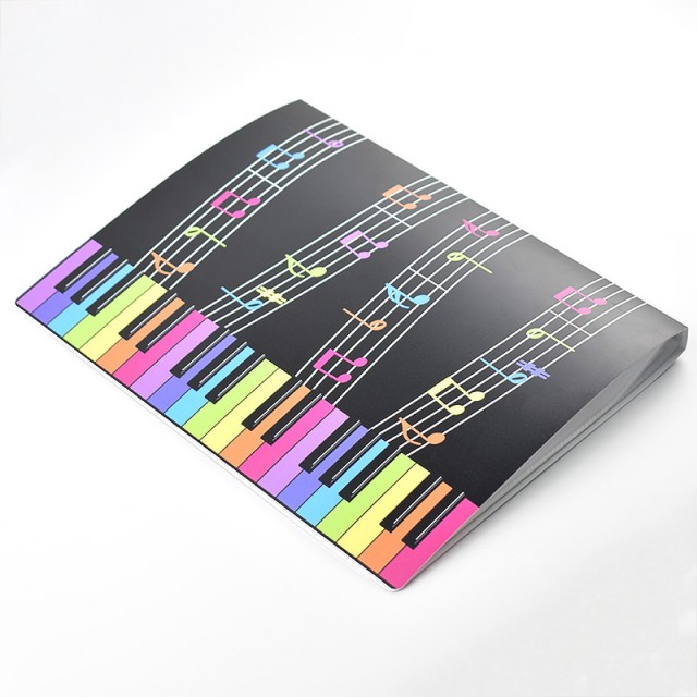 Colourful Piano Keyboard Folder