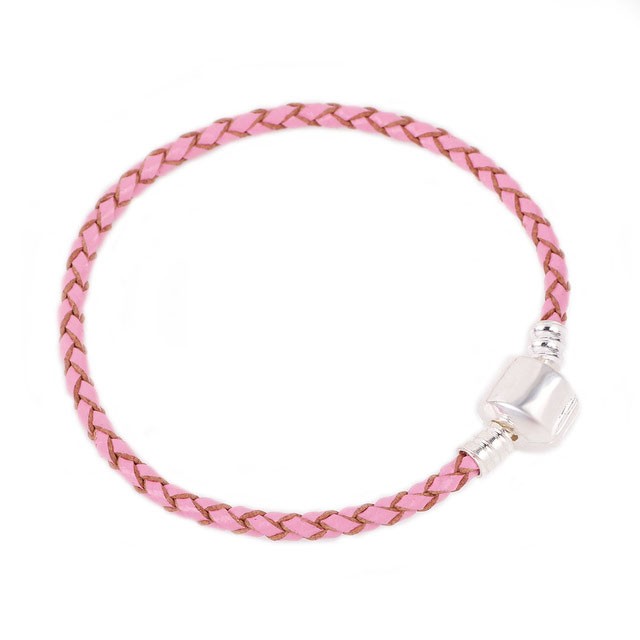 Rope Chain Leather Bracelet