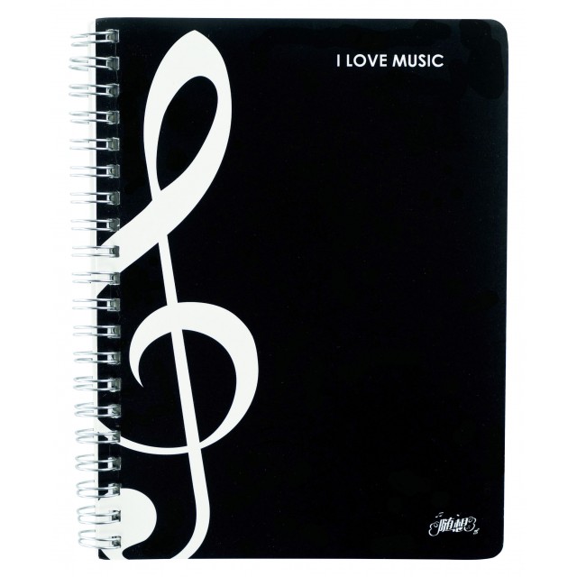 Treble Clef Soft Covers Notebook