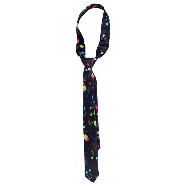 Colourful Musical Notes Tie