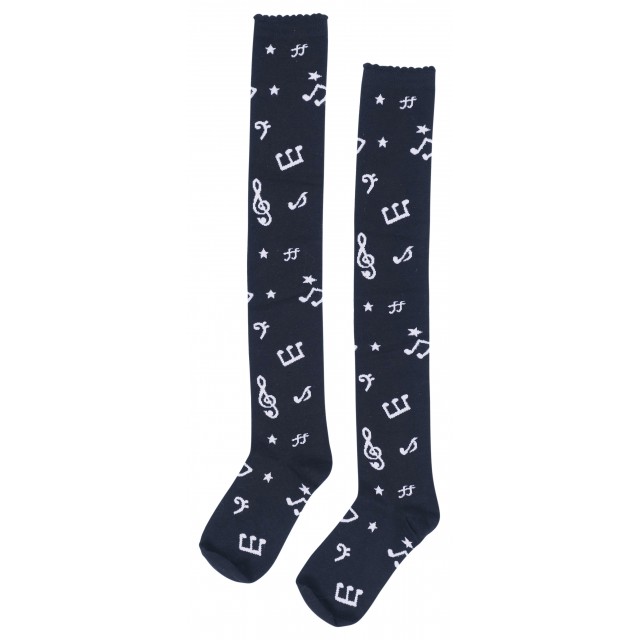 Musical Note Cotton Stocking