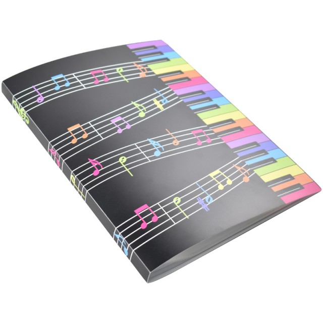 Colourful Piano Keyboard Folder