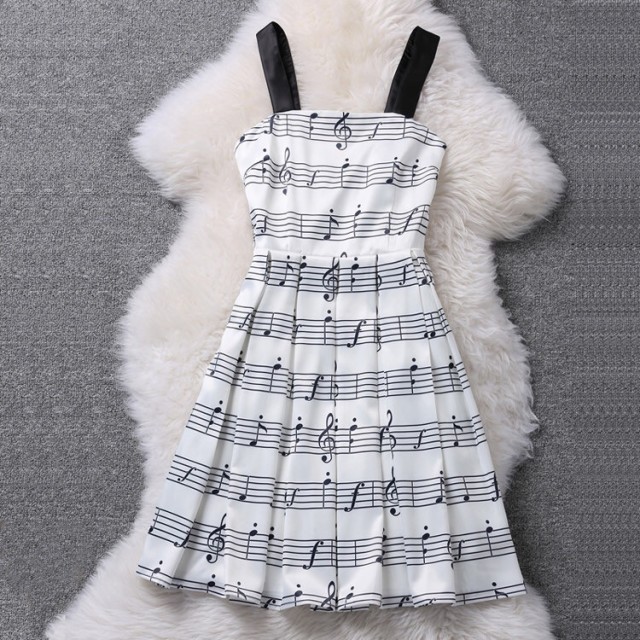 Music Note Melody Dress 